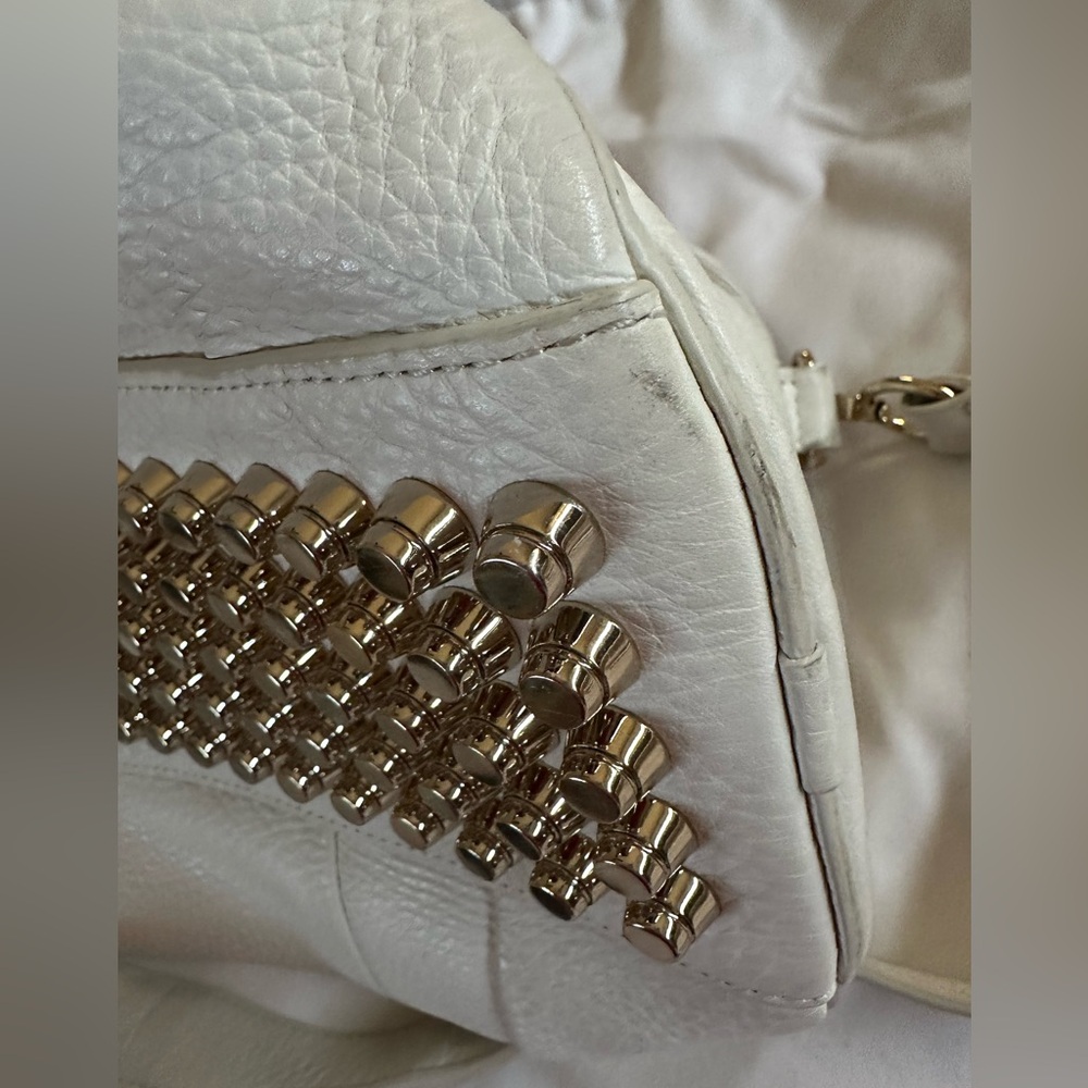 ALEXANDER WANG Rocco White Leather Bag - Picture 4 of 11